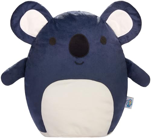 SQUISHBRUBIES Kody der Koala - 35 cm Kuscheltier - Superweiches Plüsch Stofftier - Plüschtier Koalabär zum Kuscheln, Verschenken und Sammeln - Dunkelblau von SQUISHBRUBIES