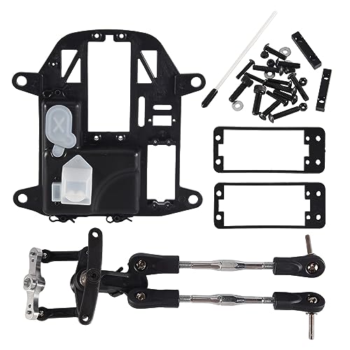 SRMAN Aluminium Symmetrical Trun Symmetric Lenkungskit Passend für 1/5 Rovan Km Baja 5B 5T 5Sc Motor von SRMAN