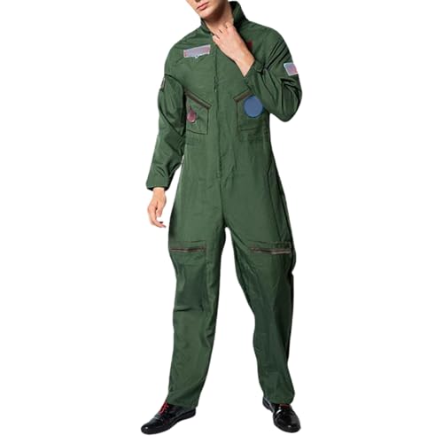 SRZYMJ Karneval Kostüm Herren 80er Jahre Kostüm Trainingsanzug Art für Retro Stil Bad Geschmack Party Anzug Anzug ahre 80er 90er Jahre Outfit Kleidung Accessoires für Damen Herren Jogginganzug Grün von SRZYMJ