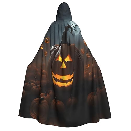 SSIMOO Halloween Ghost Pumpkin Adult Halloween Party Cape - Perfect For Costume Parties And Cosplay von SSIMOO