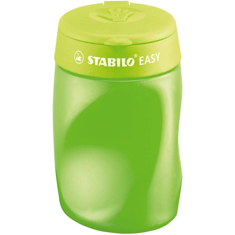 Anspitzer STABILO® EASYsharpener 3in1 ergonomisch für Rechtshänder in grün von STABILO®