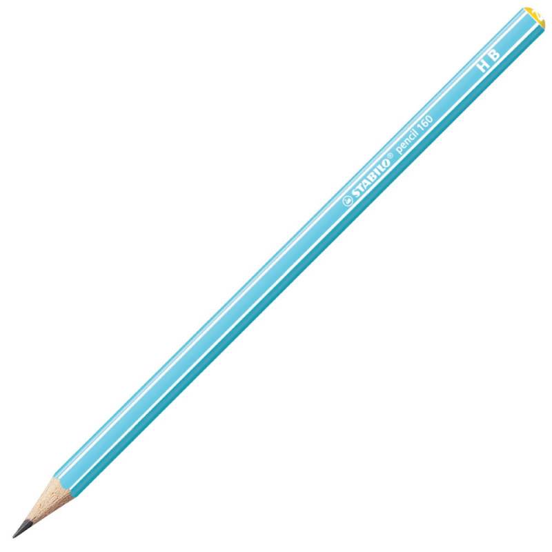 STABILO Schulbleistift pencil 160, Sets Einzeln, Bleistift ohne Radierer, Härtegrad HB, Farbe blau STABILO Schulbleistift pencil 160, Sets Einzeln, Bleistift ohne Radierer, Härtegrad HB, Farbe blau von STABILO