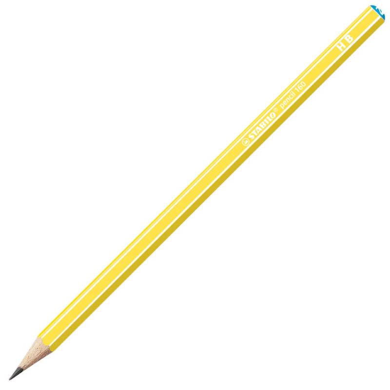 STABILO Schulbleistift pencil 160, Sets Einzeln, Bleistift ohne Radierer, Härtegrad HB, Farbe gelb STABILO Schulbleistift pencil 160, Sets Einzeln, Bleistift ohne Radierer, Härtegrad HB, Farbe gelb von STABILO
