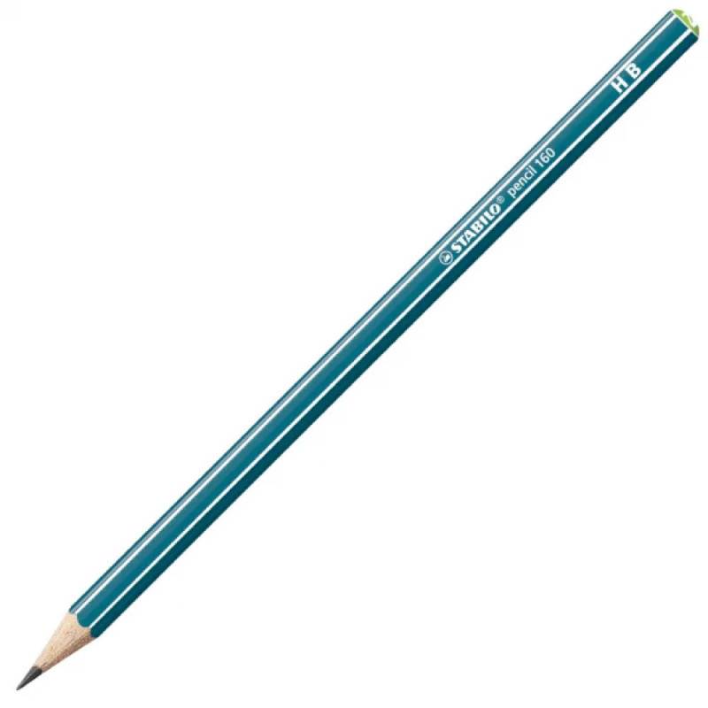 STABILO Schulbleistift pencil 160, Sets Einzeln, Bleistift ohne Radierer, Härtegrad HB, Farbe petrol STABILO Schulbleistift pencil 160, Sets Einzeln, Bleistift ohne Radierer, Härtegrad HB, Farbe petrol von STABILO