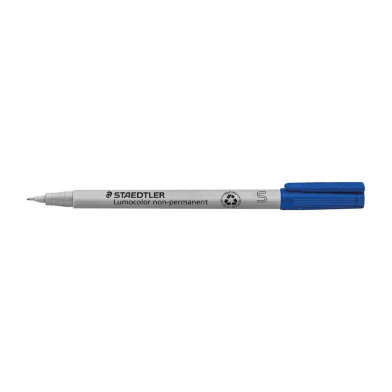 STAEDTLER Lumocolor Folienschreiber, Sets Einzeln, Ausführung abwischbar, Strichstärke 0,4 mm, Farbe blau STAEDTLER Lumocolor Folienschreiber, Sets Einzeln, Ausführung abwischbar, Strichstärke 0,4 mm, Farbe blau von STAEDTLER