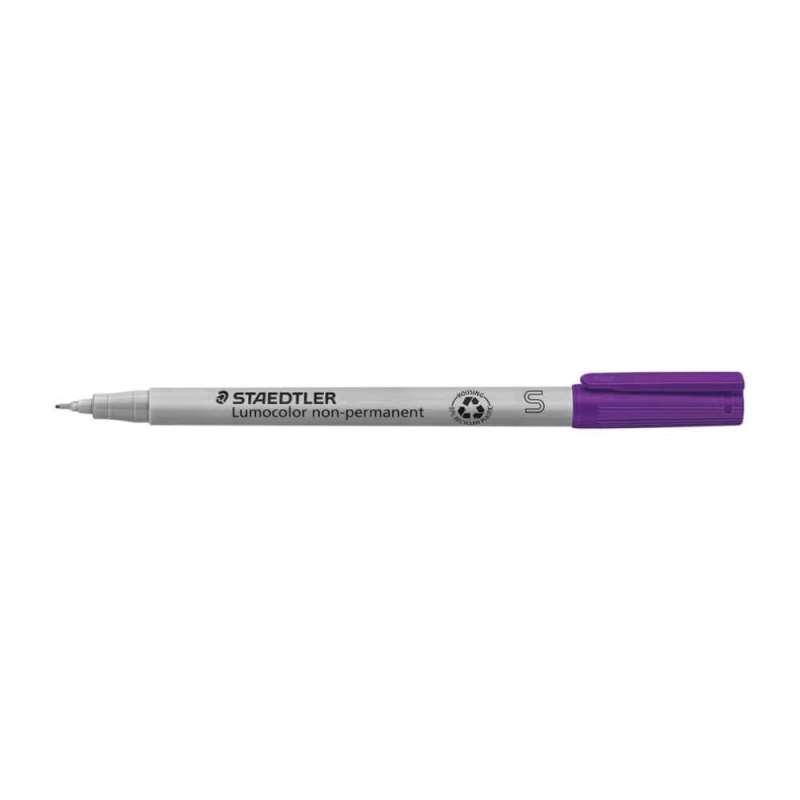 STAEDTLER Lumocolor Folienschreiber, Sets Einzeln, Ausführung abwischbar, Strichstärke 0,4 mm, Farbe violett STAEDTLER Lumocolor Folienschreiber, Sets Einzeln, Ausführung abwischbar, Strichstärke 0,4 mm, Farbe violett von STAEDTLER