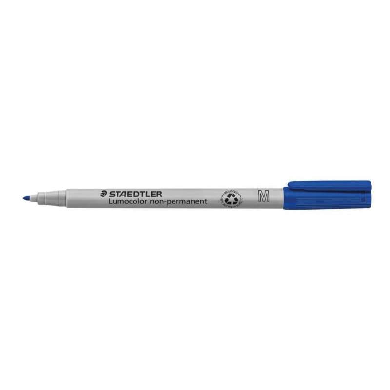 STAEDTLER Lumocolor Folienschreiber, Sets Einzeln, Ausführung abwischbar, Strichstärke 1,0 mm, Farbe blau STAEDTLER Lumocolor Folienschreiber, Sets Einzeln, Ausführung abwischbar, Strichstärke 1,0 mm, Farbe blau von STAEDTLER