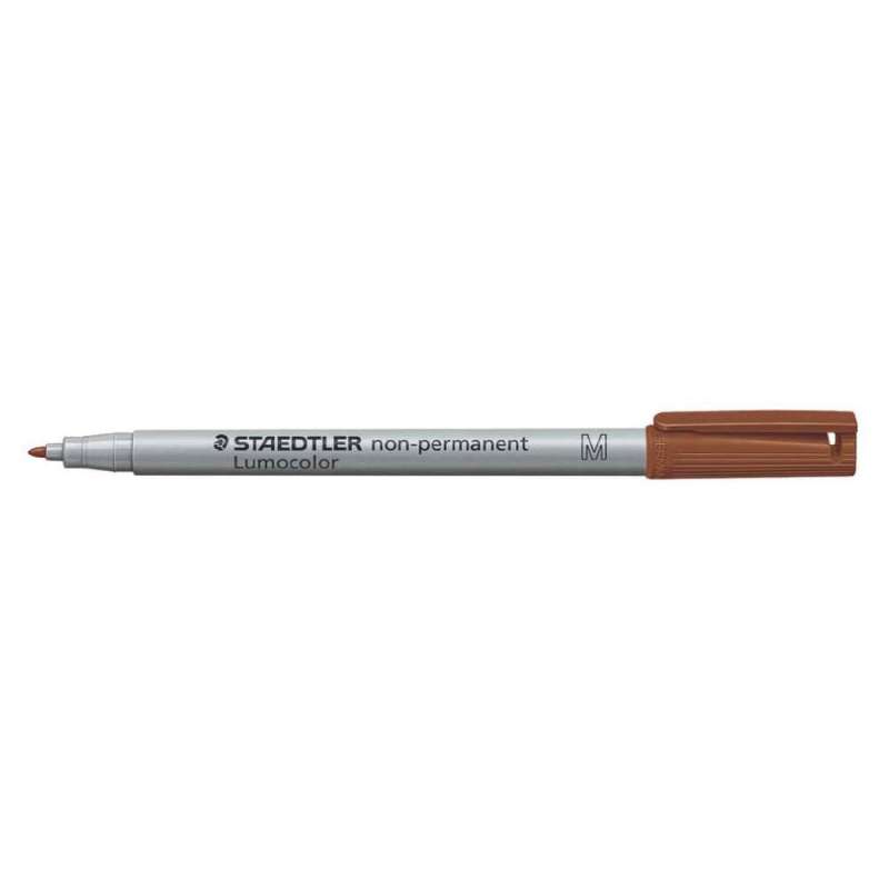 STAEDTLER Lumocolor Folienschreiber, Sets Einzeln, Ausführung abwischbar, Strichstärke 1,0 mm, Farbe braun STAEDTLER Lumocolor Folienschreiber, Sets Einzeln, Ausführung abwischbar, Strichstärke 1,0 mm, Farbe braun von STAEDTLER