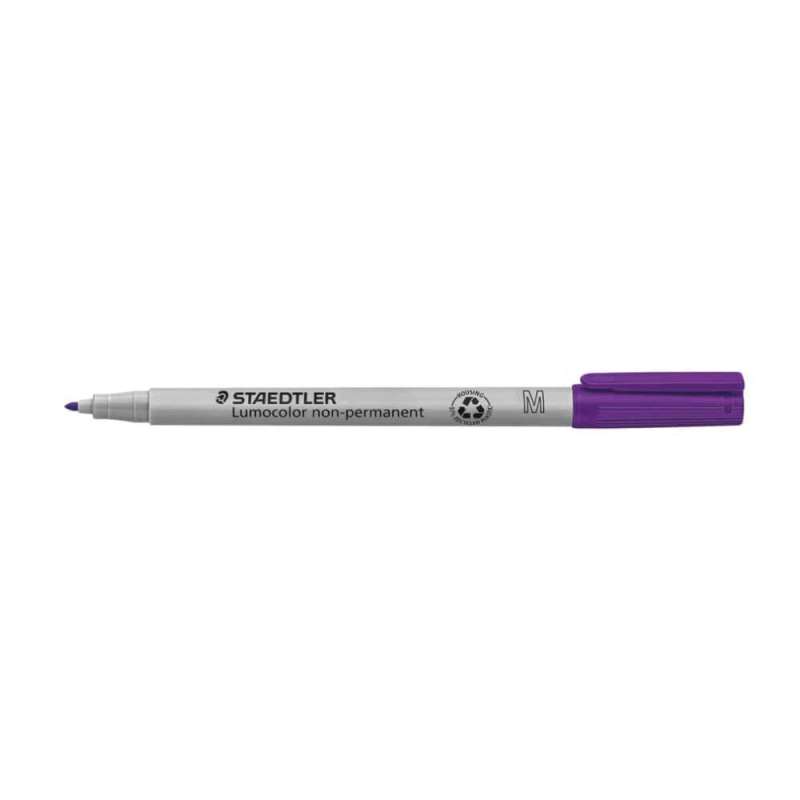 STAEDTLER Lumocolor Folienschreiber, Sets Einzeln, Ausführung abwischbar, Strichstärke 1,0 mm, Farbe violett STAEDTLER Lumocolor Folienschreiber, Sets Einzeln, Ausführung abwischbar, Strichstärke 1,0 mm, Farbe violett von STAEDTLER