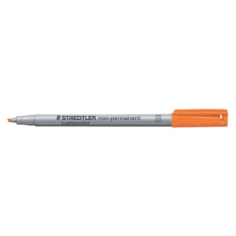 STAEDTLER Lumocolor Folienschreiber, Sets Einzeln, Ausführung abwischbar, Strichstärke 1 - 2,5 mm, Farbe orange STAEDTLER Lumocolor Folienschreiber, Sets Einzeln, Ausführung abwischbar, Strichstärke 1 - 2,5 mm, Farbe orange von STAEDTLER
