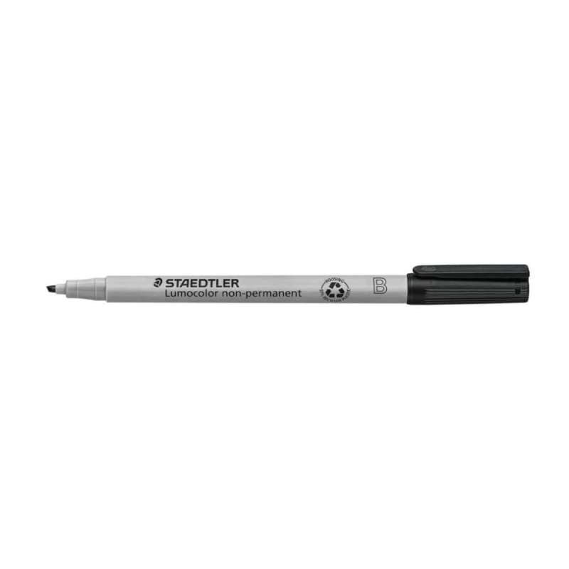 STAEDTLER Lumocolor Folienschreiber, Sets Einzeln, Ausführung abwischbar, Strichstärke 1 - 2,5 mm, Farbe schwarz STAEDTLER Lumocolor Folienschreiber, Sets Einzeln, Ausführung abwischbar, Strichstärke 1 - 2,5 mm, Farbe schwarz von STAEDTLER