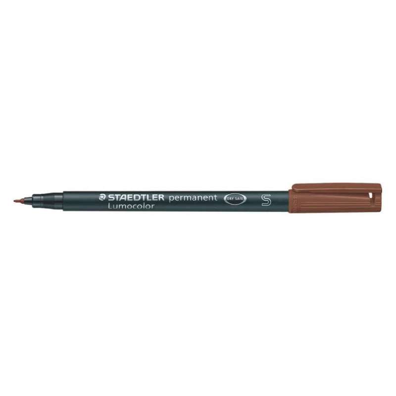 STAEDTLER Lumocolor Folienschreiber, Sets Einzeln, Ausführung permanent, Strichstärke 0,4 mm, Farbe braun STAEDTLER Lumocolor Folienschreiber, Sets Einzeln, Ausführung permanent, Strichstärke 0,4 mm, Farbe braun von STAEDTLER