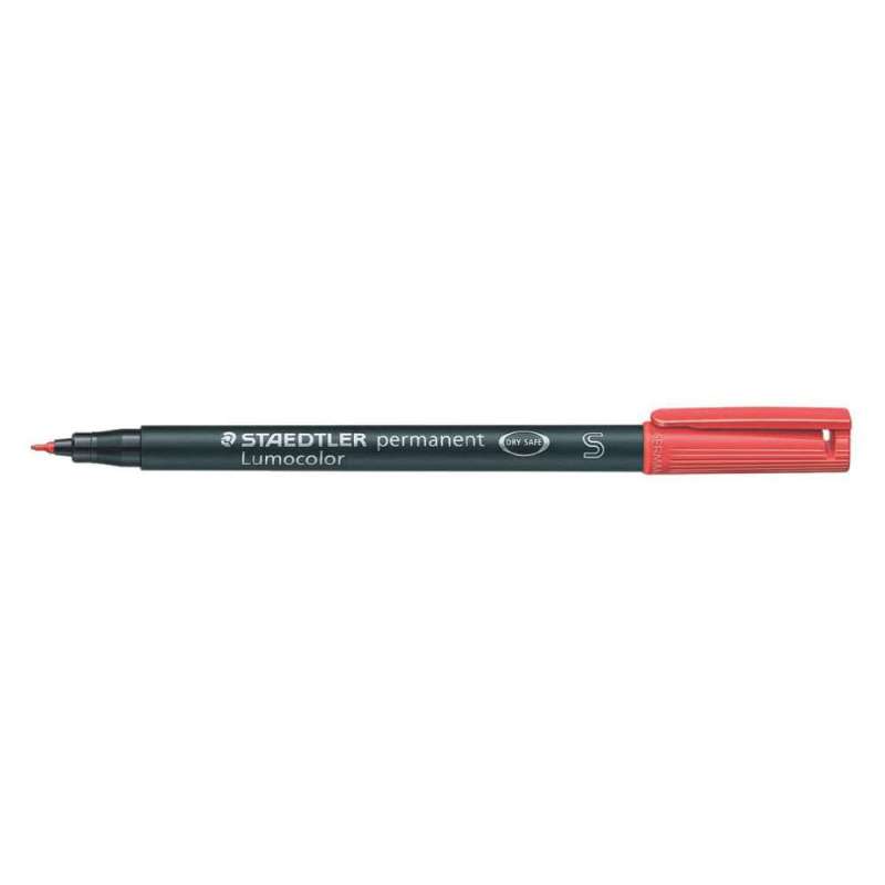 STAEDTLER Lumocolor Folienschreiber, Sets Einzeln, Ausführung permanent, Strichstärke 0,4 mm, Farbe rot STAEDTLER Lumocolor Folienschreiber, Sets Einzeln, Ausführung permanent, Strichstärke 0,4 mm, Farbe rot von STAEDTLER