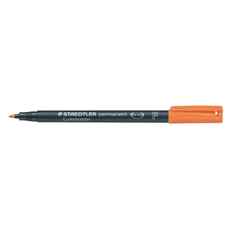 STAEDTLER Lumocolor Folienschreiber, Sets Einzeln, Ausführung permanent, Strichstärke 0,6 mm, Farbe orange STAEDTLER Lumocolor Folienschreiber, Sets Einzeln, Ausführung permanent, Strichstärke 0,6 mm, Farbe orange von STAEDTLER