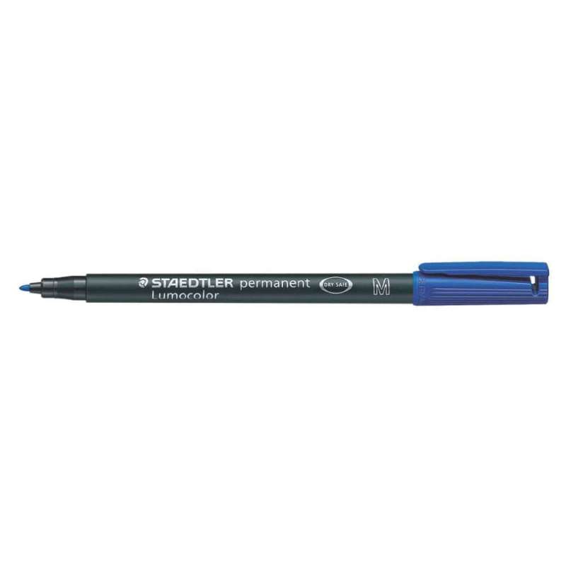 STAEDTLER Lumocolor Folienschreiber, Sets Einzeln, Ausführung permanent, Strichstärke 1,0 mm, Farbe blau STAEDTLER Lumocolor Folienschreiber, Sets Einzeln, Ausführung permanent, Strichstärke 1,0 mm, Farbe blau von STAEDTLER