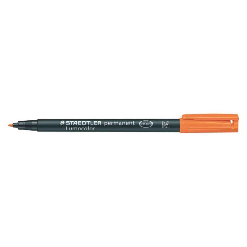 STAEDTLER Lumocolor Folienschreiber, Sets Einzeln, Ausführung permanent, Strichstärke 1,0 mm, Farbe orange STAEDTLER Lumocolor Folienschreiber, Sets Einzeln, Ausführung permanent, Strichstärke 1,0 mm, Farbe orange von STAEDTLER