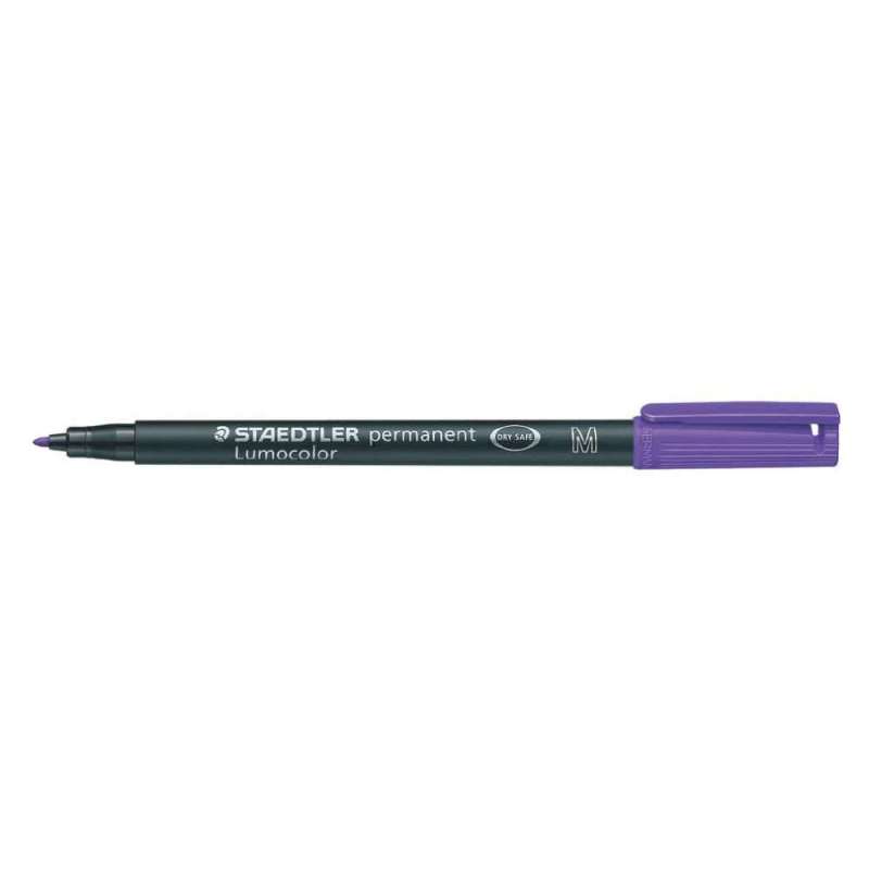 STAEDTLER Lumocolor Folienschreiber, Sets Einzeln, Ausführung permanent, Strichstärke 1,0 mm, Farbe violett STAEDTLER Lumocolor Folienschreiber, Sets Einzeln, Ausführung permanent, Strichstärke 1,0 mm, Farbe violett von STAEDTLER