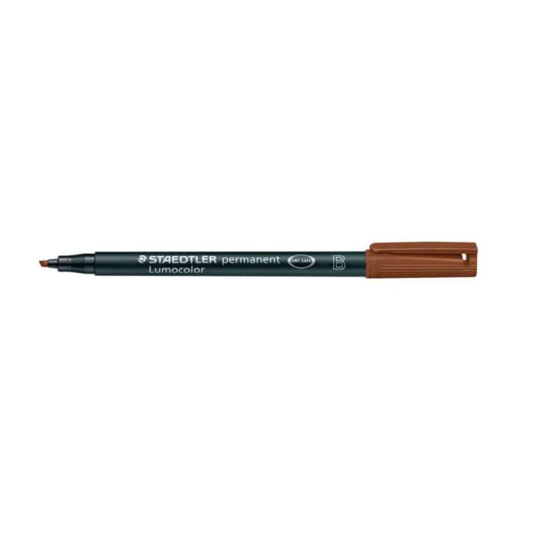 STAEDTLER Lumocolor Folienschreiber, Sets Einzeln, Ausführung permanent, Strichstärke 1 - 2,5 mm, Farbe braun STAEDTLER Lumocolor Folienschreiber, Sets Einzeln, Ausführung permanent, Strichstärke 1 - 2,5 mm, Farbe braun von STAEDTLER
