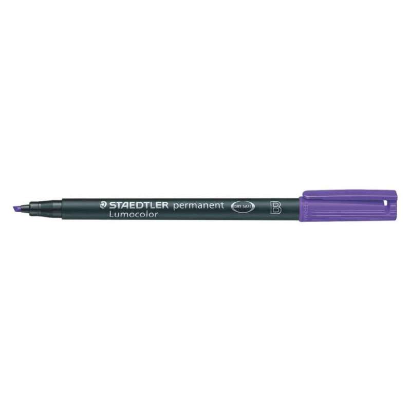 STAEDTLER Lumocolor Folienschreiber, Sets Einzeln, Ausführung permanent, Strichstärke 1 - 2,5 mm, Farbe violett STAEDTLER Lumocolor Folienschreiber, Sets Einzeln, Ausführung permanent, Strichstärke 1 - 2,5 mm, Farbe violett von STAEDTLER