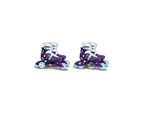 STAMP WI467301 Wish Adjustable Two in one 3 Wheels Skate Size 27-30, Inlineskates, Violet von Stamp