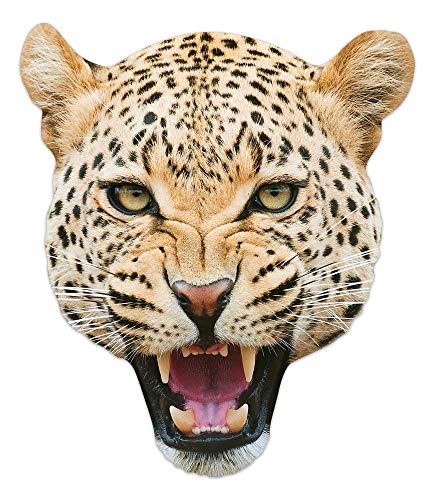 Leopard Single Face Mask l Tiermasken von STAR CUTOUTS