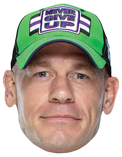 STAR CUTOUTS Halloween SM294 John Cena WWE Maske Großer Spaß für Familie, Freunde und Fans, 25 x 15 x 1 cm von STAR CUTOUTS