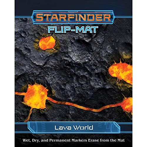 Starfinder Flip-Mat: Lava World von Paizo