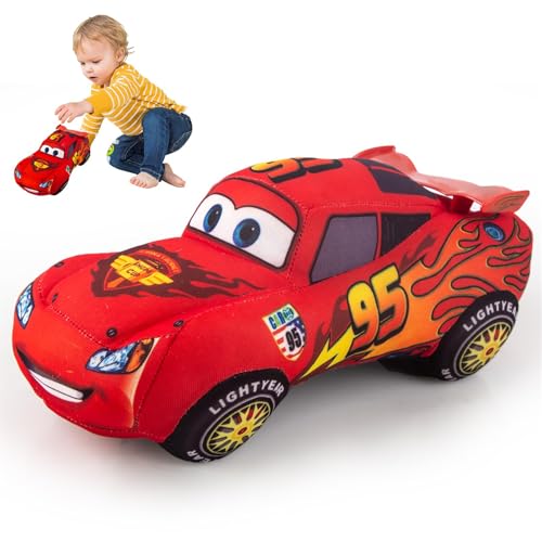 Auto Plüschtiere- 25CM Cars Plüschtier Lightning Plüschfigur Lightning Plüsch Cars Racer Plüschpuppe Cartoon Cars Plush Toy Flauschiges Stofftier Cars Kuscheltie für Kinder Jungen Babys Geschenke Auto Plüschtiere- 25CM Cars Plüschtier Lightning Plüschfigur Lightning Plüsch Cars Racer Plüschpuppe Cartoon Cars Plush Toy Flauschiges Stofftier Cars Kuscheltie für Kinder Jungen Babys Geschenke von STARTONYOU