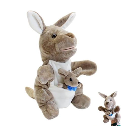 Handpuppen für Kinder Tier Handpuppe 30cm Weiche PP Baumwolle Känguru Handpuppe Kasperletheater Handpuppen Puppe PlüSch Spielzeug Puppe für Storytelling Lehre Geburtstagsgeschenke für Kinder Handpuppen für Kinder Tier Handpuppe 30cm Weiche PP Baumwolle Känguru Handpuppe Kasperletheater Handpuppen Puppe PlüSch Spielzeug Puppe für Storytelling Lehre Geburtstagsgeschenke für Kinder von STARTONYOU