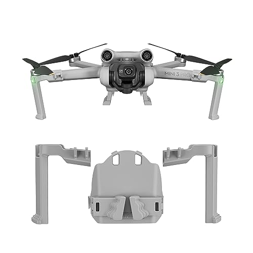 STARTRC Landefüße für DJI Mini 3 Pro, Erweiterte Fahrwerk Landegestell Landing Gear für DJI Mini 3 Pro Drohnen Zubehör (Nur Für Mini 3 Pro) von STARTRC