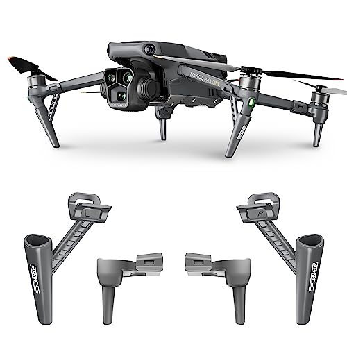 STARTRC Fahrwerk für DJI Mavic 3 Pro Drohne, Split Verstärktes Legs Landefüße Tragbar Landegestell für DJI Mavic 3 Pro/Mavic 3 Pro Cine Zubehör von STARTRC