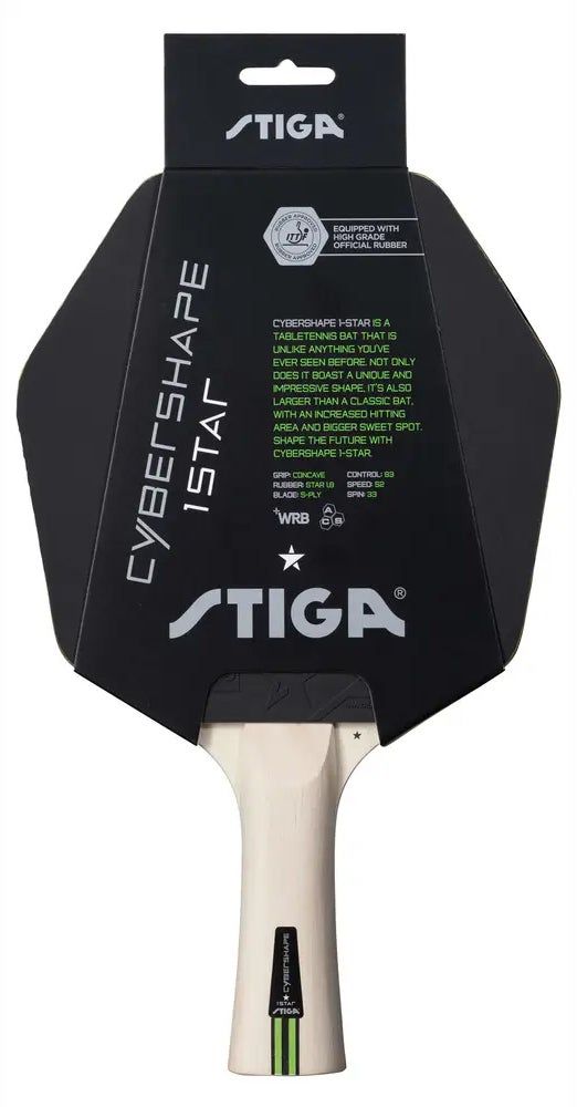 STIGA Cybershape 1-Star Tischtennisschläger von STIGA