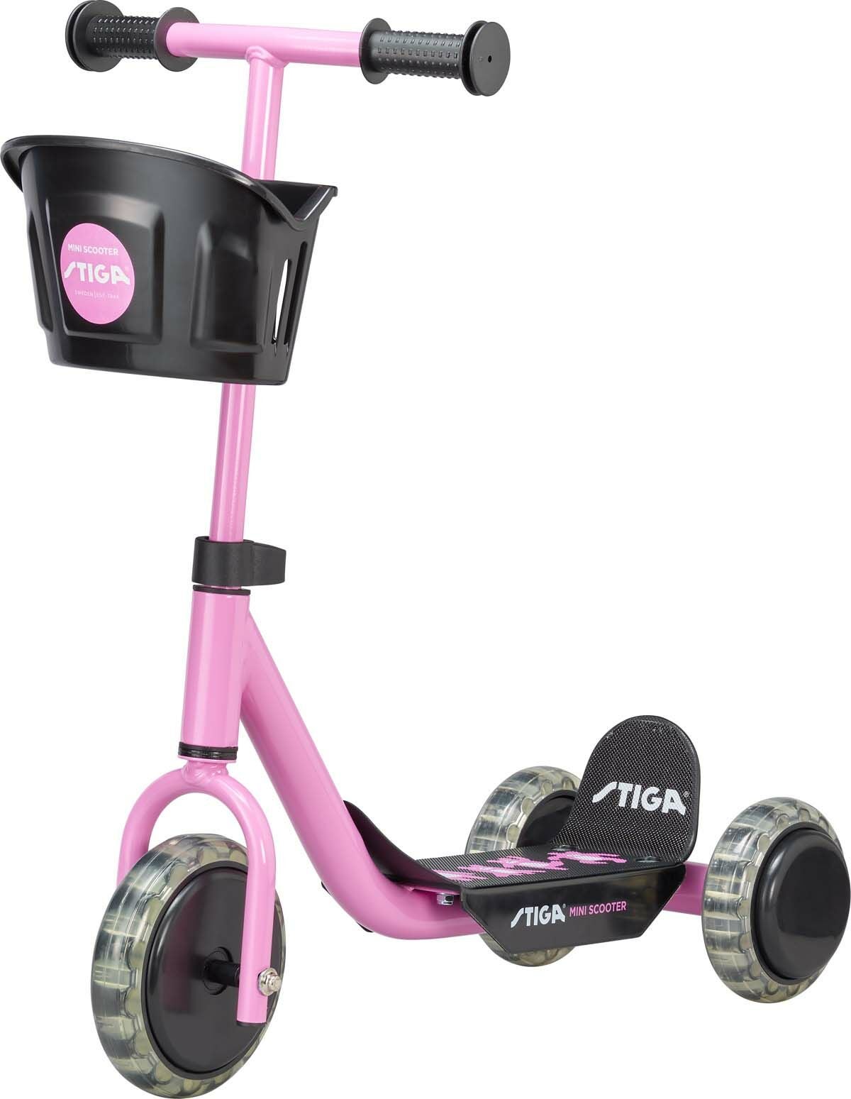 STIGA STR Tretroller Mini 3W, Rosa von STIGA