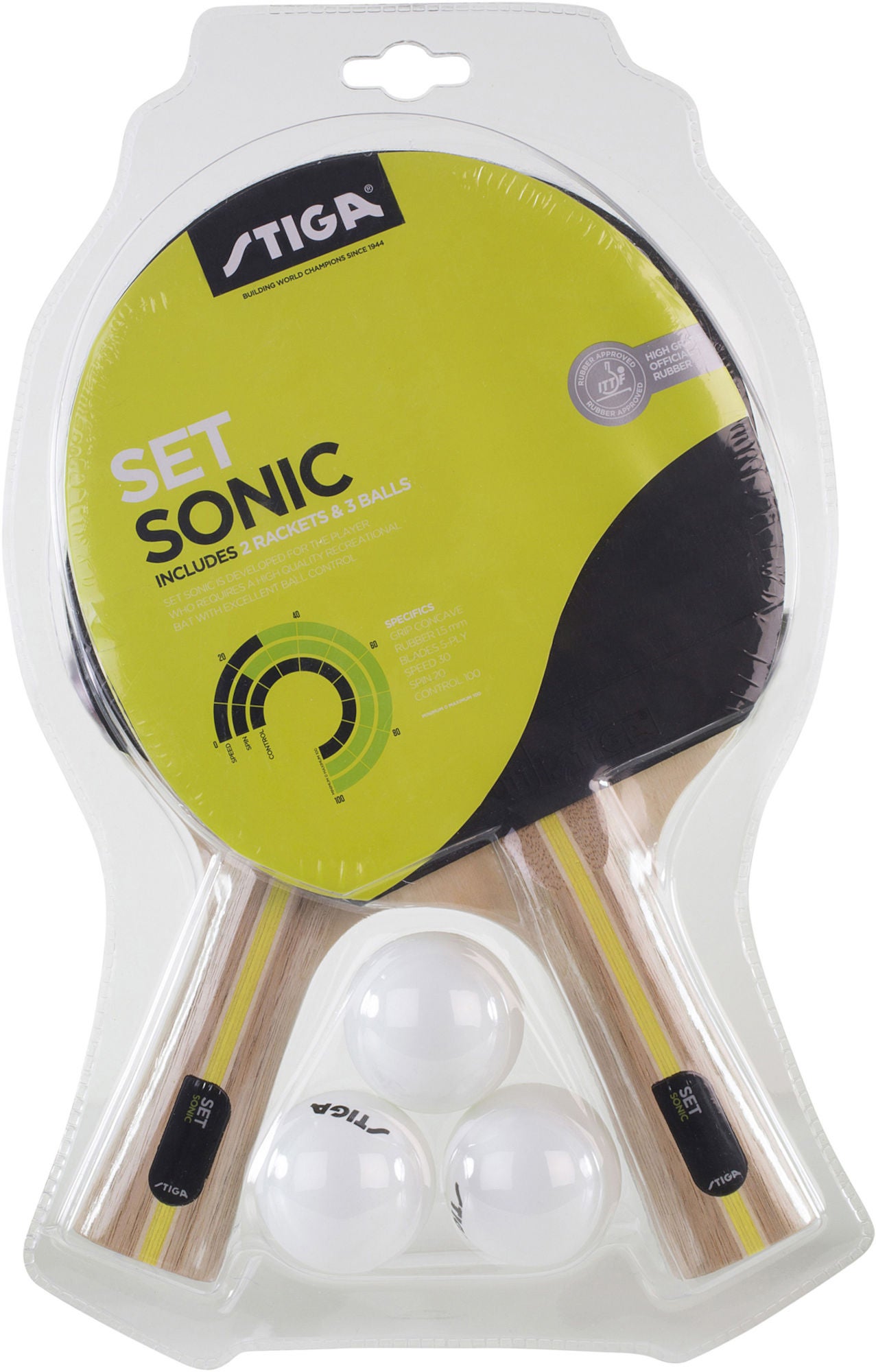 STIGA Tischtennisset Sonic von STIGA