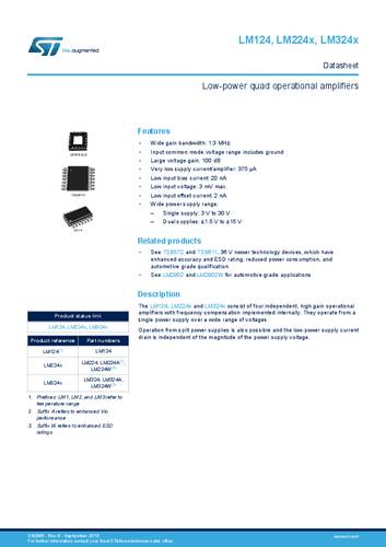 STMicroelectronics LM224ADT SMD von STMICROELECTRONICS