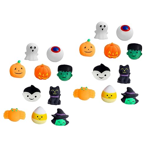 STOBAZA 20 Stück Sensorische Spielzeuge Halloween Kinderspielzeug Interessante Spielzeuge Lustige Quetschspielzeuge Zufälliger Stil von STOBAZA