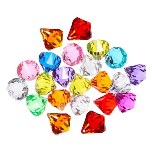 STOBAZA Diamantene Deko Gemstones Bunte Schatzsuche Party Spielzeuge Tischdeko Vase Füller Für Hochzeiten Geburtstagsfeiern Und Besondere Anlässe von STOBAZA