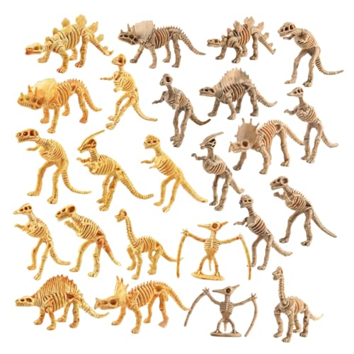 STOBAZA Dinosaurier Skelette Modelle Realistische Dinosaurier Figuren Als Lernspielzeug Für Ideal Für Dekoration Und Bildungszwecke Archeologie Set von STOBAZA