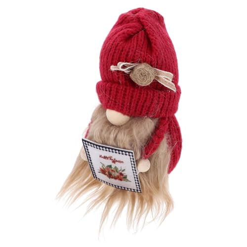 STOBAZA Harvest Festival Gnom Puppe aus Baumwolle Kreative Erntedank Dekoration Weiche Strickfigur für Herbstparty Charmanter Cartoon Kobold als für Familie und Freunde STOBAZA Harvest Festival Gnom Puppe aus Baumwolle Kreative Erntedank Dekoration Weiche Strickfigur für Herbstparty Charmanter Cartoon Kobold als für Familie und Freunde von STOBAZA