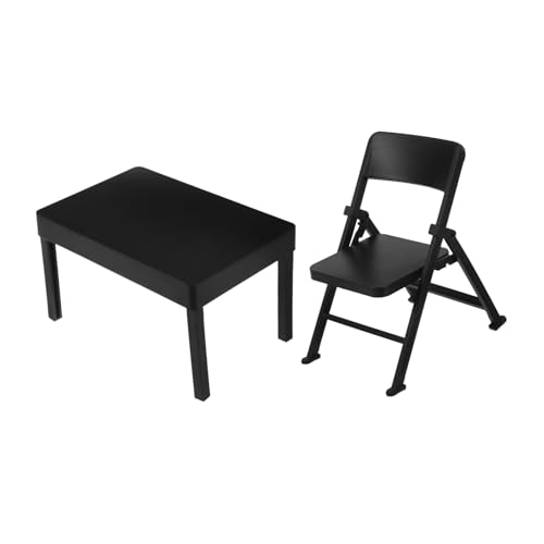 STOBAZA Miniatur Klappstuhl aus Stabilem Kunststoff Faltbar und Platzsparend Realistische Puppenhausmöbel für Kreatives und Dekoration Leicht und Tragbar für Sammler STOBAZA Miniatur Klappstuhl aus Stabilem Kunststoff Faltbar und Platzsparend Realistische Puppenhausmöbel für Kreatives und Dekoration Leicht und Tragbar für Sammler von STOBAZA