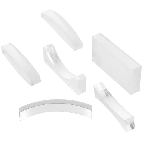 STOBAZA Physikalisches Optisches Linsenset Glaskonvexlinse Konkave Linse für Mittelschul physikoptik Experimente Präzise Lichtbrechung und Spiegelung Lehrmaterial STOBAZA Physikalisches Optisches Linsenset Glaskonvexlinse Konkave Linse für Mittelschul physikoptik Experimente Präzise Lichtbrechung und Spiegelung Lehrmaterial von STOBAZA