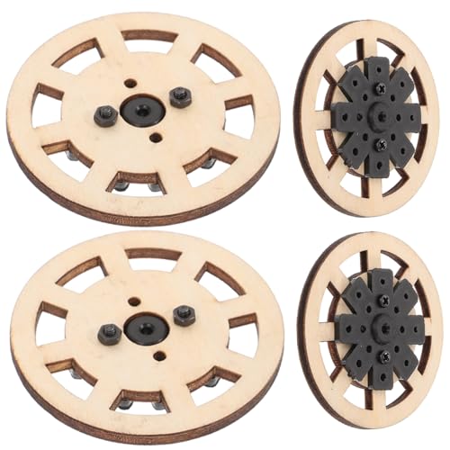 STOBOK 4 Stück Holzspielzeugauto Räder Robuste Rc Auto Ersatzteile für Selbstgemacht Modelle Kognitives Spielzeug für Kinder STOBOK 4 Stück Holzspielzeugauto Räder Robuste Rc Auto Ersatzteile für Selbstgemacht Modelle Kognitives Spielzeug für Kinder von STOBOK