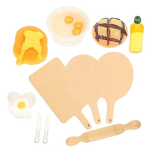 STOBOK 1 Satz küchendekoration miniaturfiguren Miniature Food miniaturen Figuren Miniatures gefälschtes Küchenspielzeug künstliche Nahrungsstütze Mini- -Küchenzubehör Food-Modell Abs von STOBOK