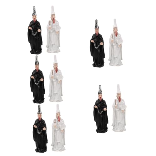 STOBOK 10 Stück Sandtisch Zubehör Mini Todes Actionfigur Sandtisch Dekor Bemaltes Modell Todesfigur Religiöse Dekofigur Todesspielzeug Spielset Miniaturen Halloween Dekor von STOBOK