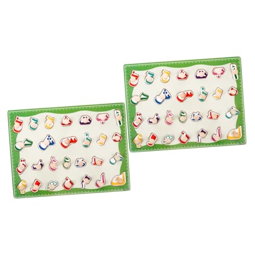 STOBOK 2 Sätze Aufklärungsgremium Für Früherziehung Arabische Rätsel Für Kinder Kleine Rätsel Für Kinder Arabisches Alphabet Für Kinder Intelligentes Puzzle-Spielzeug Alphabet-Puzzle Holz von STOBOK