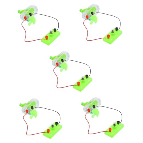 STOBOK 5 Sätze Handgenerator Stromgenerator Tragbarer Handkurbelgenerator Bildung Wissenschaft Kit Generator Lehrmodell Generator Wissenschaft Experiment Spielzeug Tragbarer Generator von STOBOK