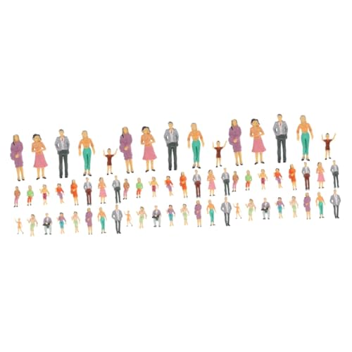 STOBOK 78 STK Minifigur Leute aus dem Puppenhaus Miniaturen Mini-Personenfiguren Menschen Actionfigur miniaturfiguren Micro Marco City dekorative Miniaturmenschen Spielzeugmenschen Abs von STOBOK