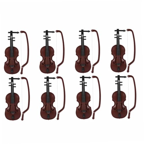 STOBOK 8sätze Miniatur Violin Modelle Dekorative Violinen Für Puppenhaus Und Weihnachtsbaum Hochwertige Handwerkskunst Für Büro Und Wohnraumdekoration STOBOK 8sätze Miniatur Violin Modelle Dekorative Violinen Für Puppenhaus Und Weihnachtsbaum Hochwertige Handwerkskunst Für Büro Und Wohnraumdekoration von STOBOK