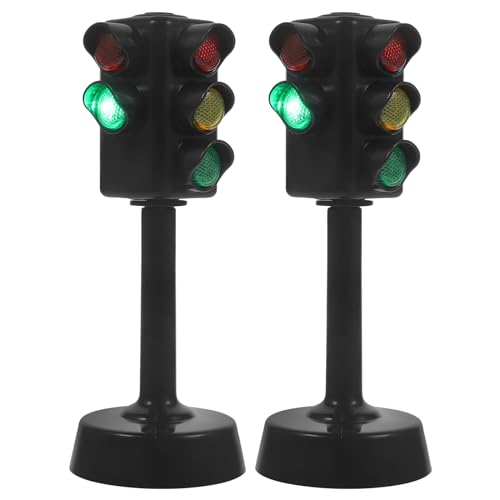 STOBOK Kinder Ampel Spielzeug Ampel Modell Spielzeug Frühpädagogik Spielset für Kinder Kleinkind, 2Er Pack STOBOK Kinder Ampel Spielzeug Ampel Modell Spielzeug Frühpädagogik Spielset für Kinder Kleinkind, 2Er Pack von STOBOK