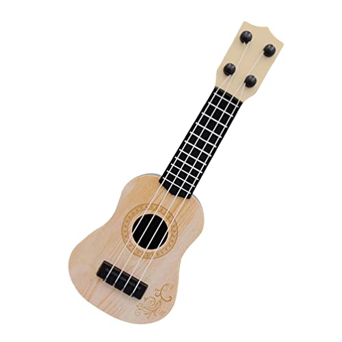 STOBOK Mini-Ukulele Kindergitarre Für Mädchen Wind-Ukulele-Spielzeug Ukulele-Modell Aus Kunststoff Ukulele Gitarre Spielzeug Jungs-Spielzeug Ukulelen Für Plastik Baby Puzzle Gitarrengurt von STOBOK